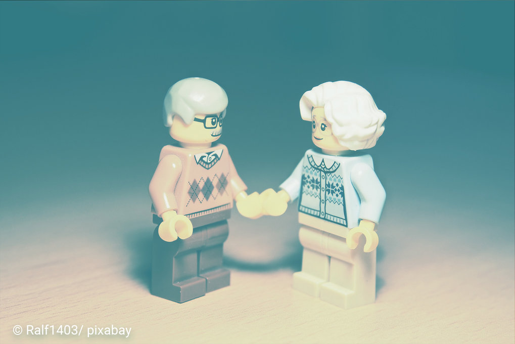 Ein altes Lego Pärchen